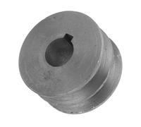 Polea de correa trapezoidal de doble ranura de 50-91 mm de diámetro - Polea de motor de hierro fundido de alta eficiencia for accesorios de herramientas (1 pieza)(83x31x24mm)