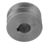 Polea de correa trapezoidal tipo A, polea de motor de doble ranura para herramientas eléctricas, polea de correa de distribución de hierro fundido de 50 mm a 100 mm, compatible con correas