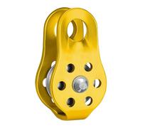 Polea de Cuerda de Escalada, polea de Escalada de Pared rocosa,Polea de Rescate de Aluminio - Polea de Equipo de Rescate y Seguridad, polea de Fijo de polea única 20KN para Sobrevivir