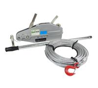 Polea De Cuerda Polea De Arrastre Winch Winch Offroad 800kg 0,8 T A 20m Cuerda