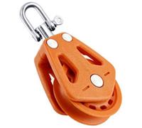 Polea de cuerda - Poleas pequeñas para cable - Alta capacidad de carga Trolley Crane Polea Block System Ship Sailing Accessories para Pilates