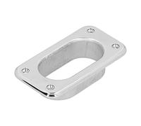 Polea de deslizamiento para cabo de acero inoxidable, polea resistente a la corrosión para cabos de cabrestante en barcos y yates, tubo de cubierta de grado marino 316 altamente pu