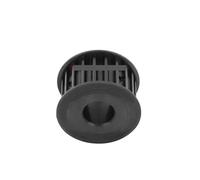 Polea de distribución de acero HTD5M 45# de 18 dientes, rueda HTD 5M 18T for correa de 15/20 mm de ancho, diámetro interior de 5, 6, 6,35, 8, 10, 12, 12,7-15 mm, 1 unidad(10mm,21mm (for Belt 20mm))