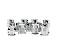 polea de distribución Polea de distribución 2GT 14T 15T 17T diámetro 4 5 6,35 10mm ancho la correa impresora 3D GT2 1 Uds(Bore 6mm,15T)