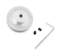 Polea de distribución, Poleas de la Correa de distribución 5 mm de diámetro Impresora 3D Aluminio Poleas con Llave ＆ Tornillos