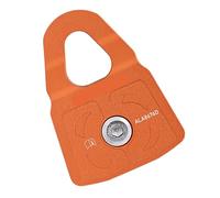 Polea de escalada de aleación de aluminio, montaje lateral único para cuerdas de 8 a 11 mm, cuerda ligera de montañismo, cuerda de escalada en roca, polea individual/doble