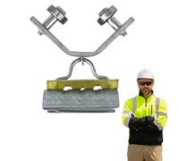 Polea De Grúa De Construcción Con Rodamiento - Diseño De Rueda Industrial De Alta Resistencia, De Marco De Soporte De Carga Reforzado, Construcción De Acero Anticorrosión | Ideal Para Construc