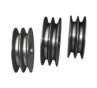 Polea De Motor De 1 Uds., Polea De Correa En V De Hierro Fundido Hecha Con Doble Ranura Tipo A For Accesorios De Herramientas Eléctricas(19-6)