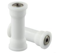 Polea de plástico de larga duración para máquina de remo de 38 mm | Construcción de metal y plástico, diámetro exterior de 38 mm, larga vida útil, diseño resistente al desgaste