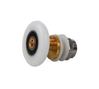 Polea de puerta corredera para ducha, rodamientos, rodillos, habitaciones, cabinas, polea de repuesto fácil de instalar