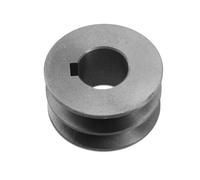 Polea de ranura en V de 50-94 mm, duradera, de hierro fundido, con eje motorizado de doble ranura for accesorios de herramientas.(64x30x28mm)