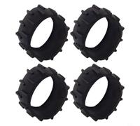 Polea de Repuesto Caucho 110x40mm para Dreame A1(4pcs) | Goma robusta, para ajuste perfecto para dreame A1, reduce desgaste, mejora corte césped, exterior duradero
