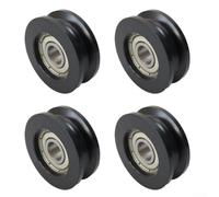 Polea de repuesto para gimnasio en casa, 33,6 mm de diámetro | Construcción de nailon y acero, rotación suave, se adapta a máquinas de cable, diámetro exterior de 33,6 mm