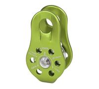 Polea de rescate - Polea de rescate de aluminio | Polea fija de escalada y rescate de pared de roca, herramienta de supervivencia al aire libre, capacidad de carga de 20 KN para travesía de gran