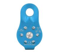 Polea de Rescate | Polea de rodamiento de Escalada de Aluminio | Poleas de Fijo de polea única de 20 kn | Equipo de Seguridad de Supervivencia al Aire Libre | Transporte de Gran altitud para