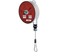 Polea de resorte profesional con protección contra caídas