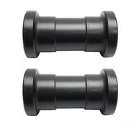 Polea de rodamiento de plástico con agujero de 8 mm para tubo de 70 mm | Movimiento sin costuras, funcionamiento silencioso, mejora el flujo de entrenamiento, reduce el ruido