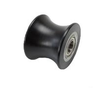 Polea de rodillo para bicicleta y máquina elíptica, 70 x 51 x 17 mm, guía deslizante de plástico para movimiento suave del pedal y reducción de la fricción