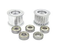 Polea de sincronización 1 Uds 32T HTD 5M polea de distribución tensora diámetro 5/6/7/8/10/12/15/17mm(7mm-(With Teeth),For Belt Width 25mm)