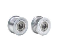 Polea de sincronización 1 Uds. Polea tensora de rueda síncrona 2GT 16T ~ 48 th con/sin orificio 3-10mm con rodamiento(5mm,20 Teeth,7mm-Toothed)