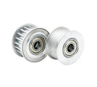 Polea de sincronización Diámetro de la polea tensora 5~15mm HTD5M 20T CNC engranaje inactivo ancho 11~27mm transmisión 20T rueda de apriete(15mm,1pc,11mm with teeth)