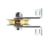 Polea de soporte de 6 mm, cuerda de alambre fija, guía de rueda colgante para accesorios de elevación industrial, polea de cable de acero de alta resistencia