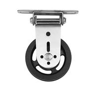 Polea de techo silenciosa para gimnasio - Rueda de rodamiento giratoria silenciada resistente, rueda de tracción para sistema de poleas, elevación de equipo de fitness, tendedero.