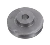 Polea de Transmisión Eje de 19mm Ranura Simple 100mm Diámetro | Diseño Equilibrado y Antideslizante, para Motores Eléctricos y Bombas, Uso Técnico