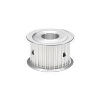 Polea de transmisión por correa de distribución 1 Uds 32 Dientes 5M Polea De Distribución Correa Rueda Síncrona Aluminio Ancho 27mm(Bore 28)