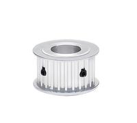 Polea de transmisión por correa de distribución Correa De 16mm Ancho Diente Engranaje Polea Sincronización 5M Y 26 Dientes For Máquina CNC(Bore 24)