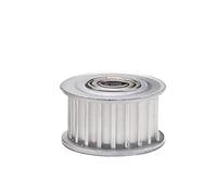 Polea de transmisión por correa de distribución Rueda Tensora De Polea Loca 18 Dientes Y 5M Con Guía Rodamiento Síncrona(AF16 Bore 12)