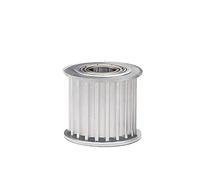 Polea de transmisión por correa de distribución Rueda Tensora De Polea Loca 18 Dientes Y 5M Con Guía Rodamiento Síncrona(AF27 Bore 10)