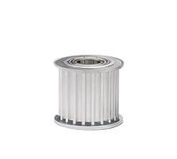 Polea de transmisión por correa de distribución Rueda Tensora De Polea Loca Con Doble Rodamiento, 40 Dientes, Guía Síncrona 5M(Toothed AF27 Bore 12)