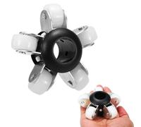 Polea de tubera de sonda de cmara cubierta con ruedas cmara protectora de cmara con rueda gua de 90mm, utilizada para inspeccin de tuberas de alcantarillado de 23mm