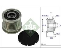 INA 535 0001 10 Rueda libre de alternador