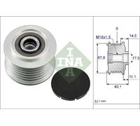 Polea del alternador 535 0052 10 INA para VW VOLVO