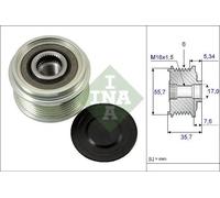 Polea del alternador 535 0077 10 INA para MERCEDES-BENZ SSANGYONG CHEVROLET OPEL