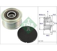 Polea del alternador 535 0114 10 INA para RENAULT KANGOO Express TWINGO II