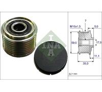 Polea del alternador 535 0159 10 INA para FORD TRANSIT Autobús TRANSIT Furgoneta