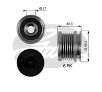 Polea del alternador OAP7040 GATES para VW SEAT FORD