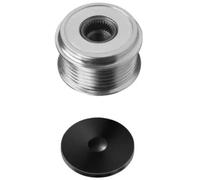 HELLA 9XU 358 038-011 Rueda libre alternador - Medida de rosca: M16x1,5 - Número de canales: 6 - con caperuza