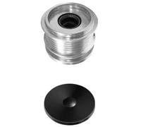 HELLA 9XU 358 038-731 Rueda libre alternador - Medida de rosca: M14x1,5 - Número de canales: 6 - con caperuza