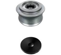 Hella Rueda libre de alternador 9XU 358 038-981 M14x1,5 7 canales con caperuza