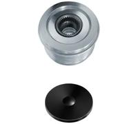 HELLA 9XU 358 039-081 Rueda libre alternador - Medida de rosca: M17x1,5 - Número de canales: 7 - con caperuza