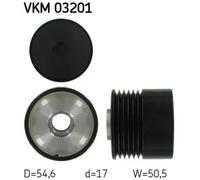 Polea del alternador VKM 03201 SKF para ALFA ROMEO SUZUKI FIAT BMW