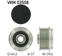 Polea del alternador VKM 03508 SKF para OPEL ASTRA H Furgoneta/Station wagon