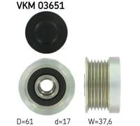 Polea del alternador VKM 03651 SKF para VOLVO S70 V70 I C70 I Coupé S80 I XC90 I