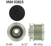 Polea del alternador VKM 03815 SKF para MERCEDES-BENZ CLASE E CLK CLASE C SLK