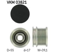 Polea del alternador VKM 03821 SKF para MERCEDES-BENZ VITO Autobús CLASE C