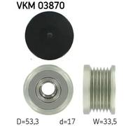 Polea del alternador VKM 03870 SKF para BMW 3 Touring 3 Coupé 3 Compact 3 1 5